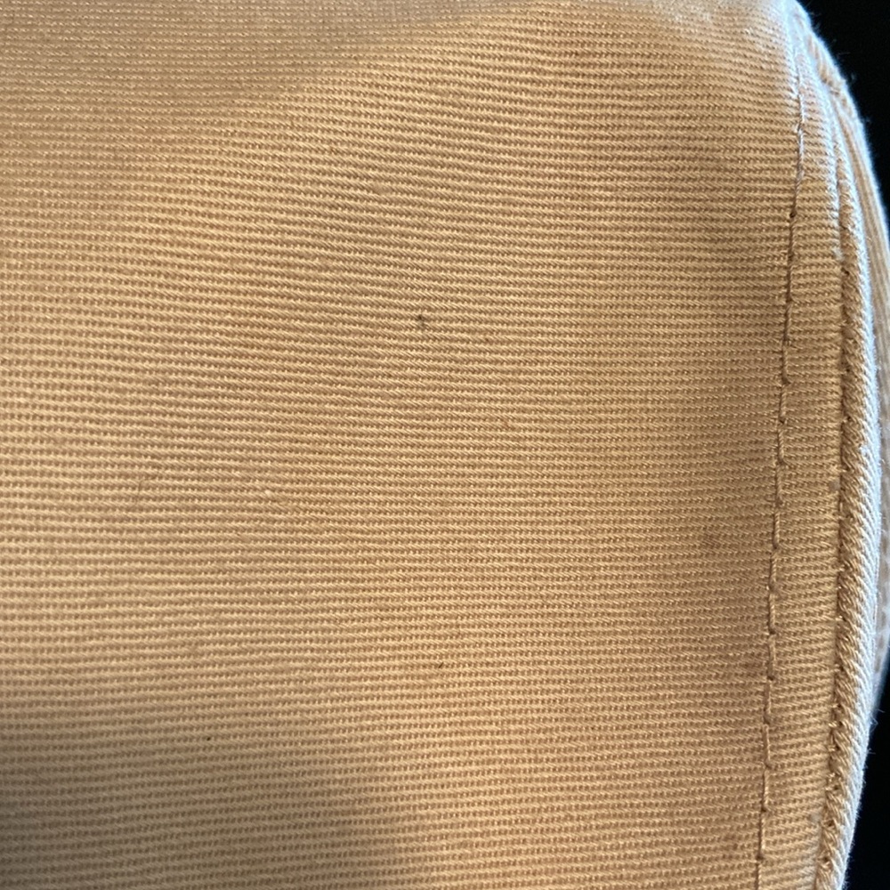 Dorfman Pacific Mens small canvas hat w buckle and air holes in almost new shape - Picture 7 of 7